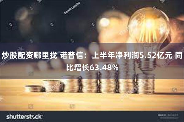 炒股配资哪里找 诺普信：上半年净利润5.52亿元 同比增长63.48%