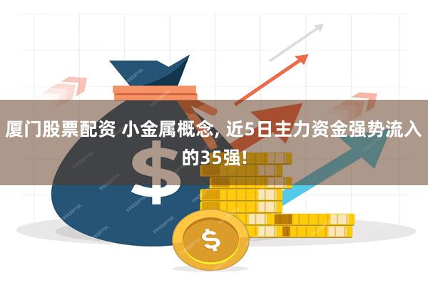 厦门股票配资 小金属概念, 近5日主力资金强势流入的35强!