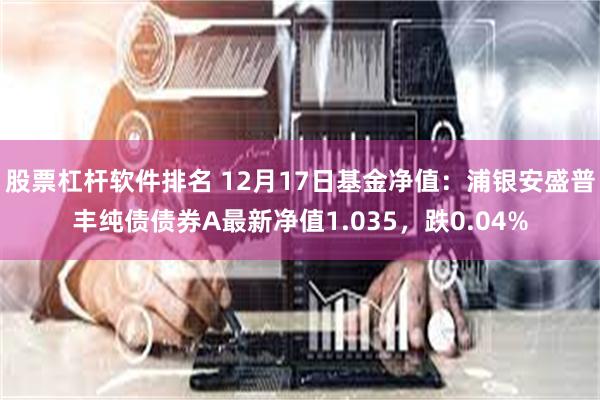 股票杠杆软件排名 12月17日基金净值：浦银安盛普丰纯债债券A最新净值1.035，跌0.04%