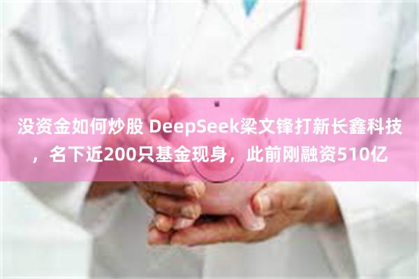 没资金如何炒股 DeepSeek梁文锋打新长鑫科技，名下近200只基金现身，此前刚融资510亿